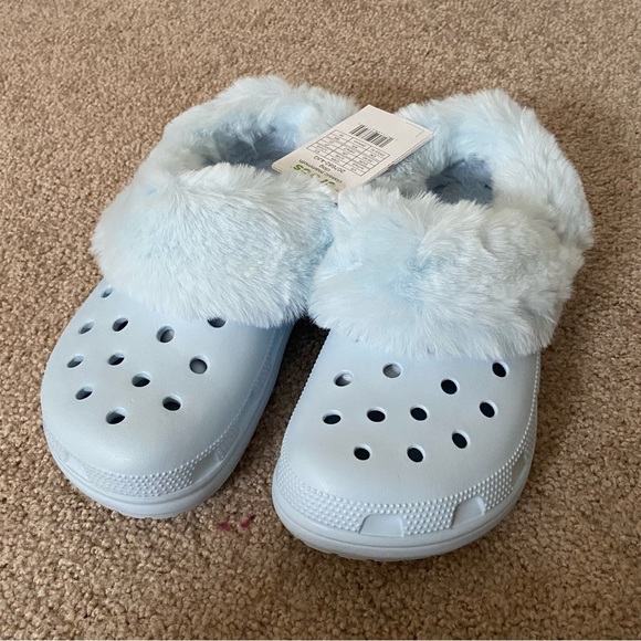 CROCS Shoes - Baby Blue Mammoth Crocs